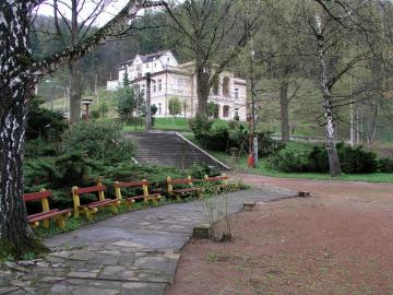 Bazovského vila z parku Bazovského vila z parku