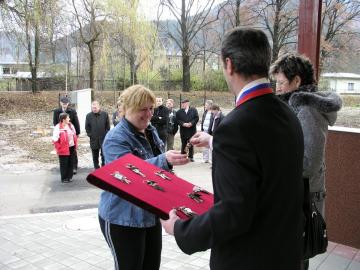 13.11.2009 Odovzdávanie obecných bytov 13.11.2009 Odovzdávanie obecných bytov